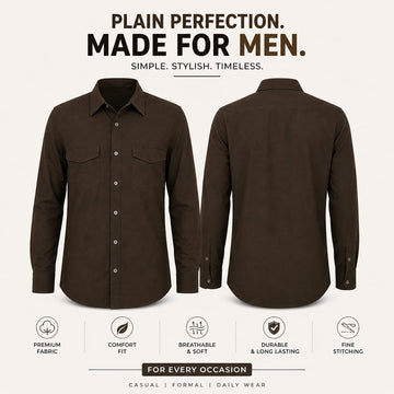 Classic Men’s Casual Shirt – Simple, Stylish & Timeless