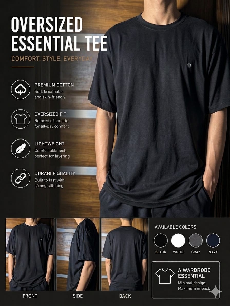 Black t-shirt